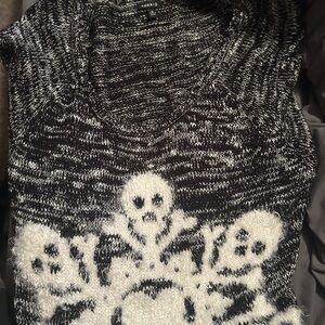Torrid Monochrome Skull Sweater